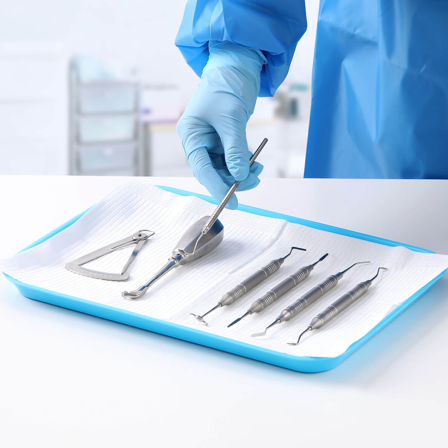 Dental Flat Tray Autoclavable Plastic Instrument Procedure Trays - azdentall.com