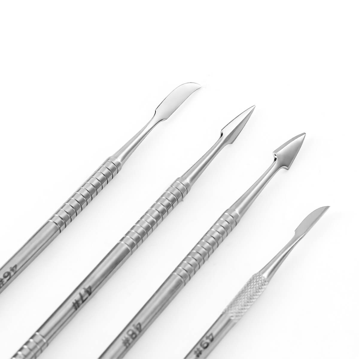 Dental Stainless Steel Cement Spatula Scraper Instruments Double Ended - azdentall.com