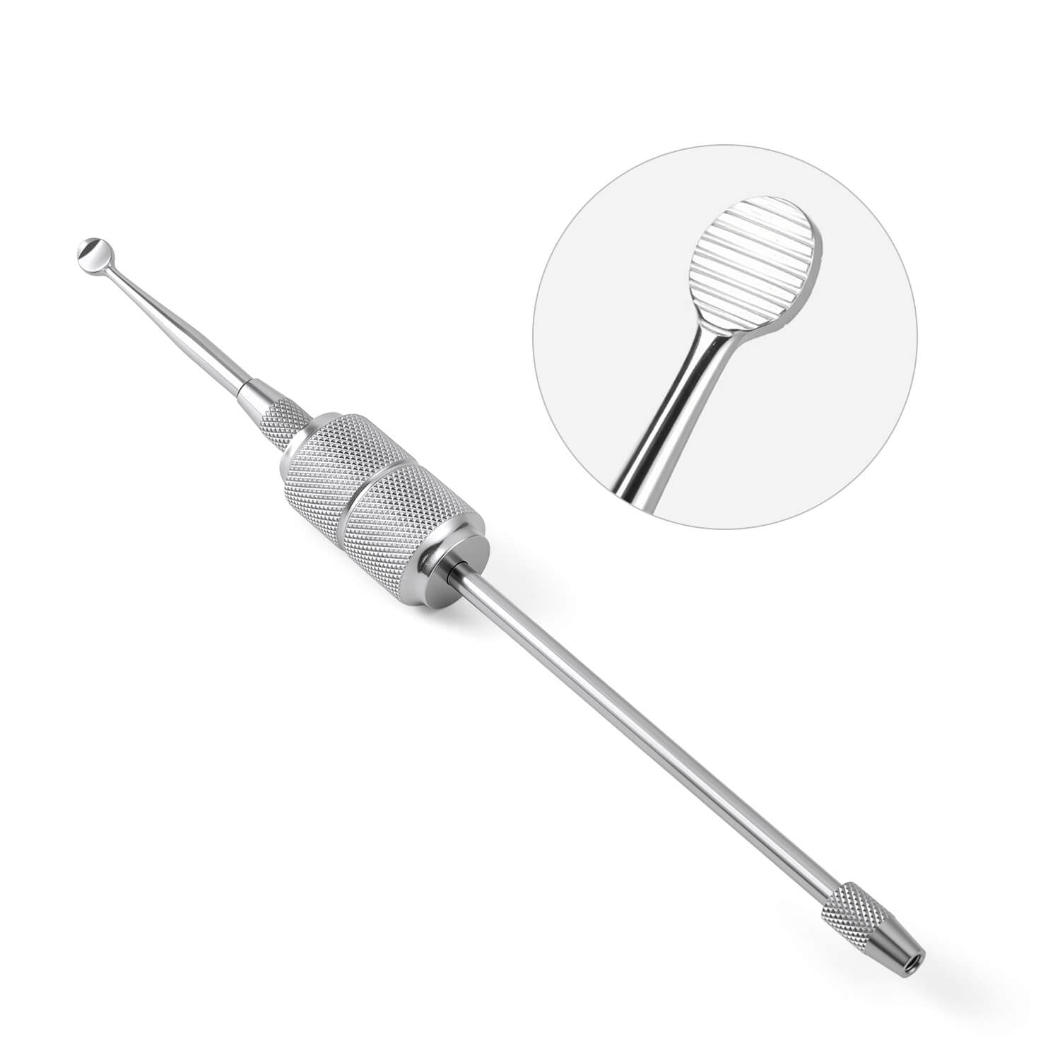 Dental Manual Crown Remover Kit  Stainless Steel with 3 Attachments Tips - azdentall.com