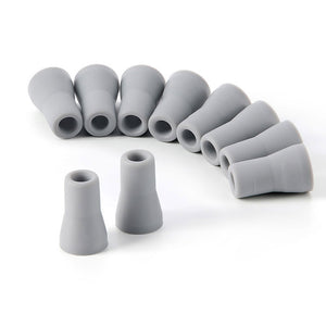 Dental Saliva Ejector Weak Suction Rubber Snap Tip Adapter Replacement 10pcs/Pack - azdentall.com