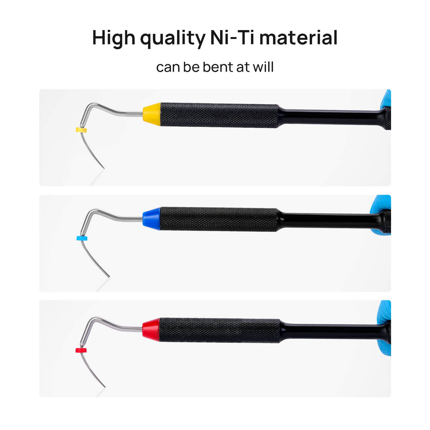 Dental Endo Buchanan Hand Plugger Niti Tip Fill Obturation Model #0 #1 #2 - azdentall.com