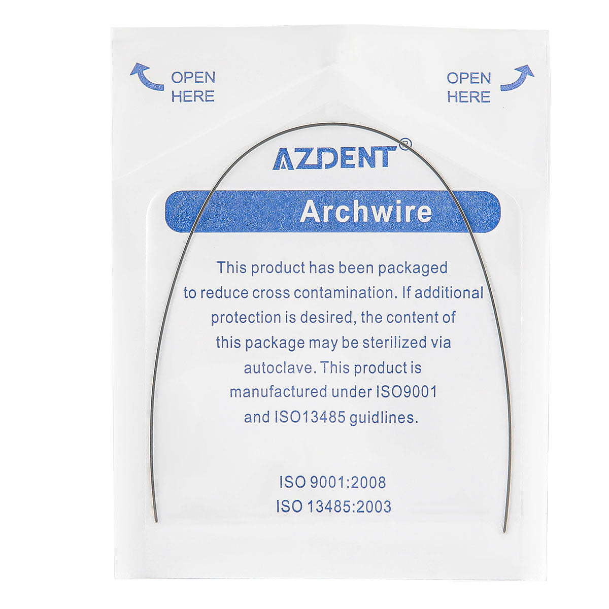 AZDENT Dental Orthodontic Arch Wire TMA-Titanium Molybdenum Alloy Expa