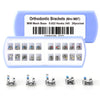 Dental Metal Brackets Braces Mesh Base Mini Roth/MBT 0.022" 345 Hooks 20pcs/Set - azdentall.com