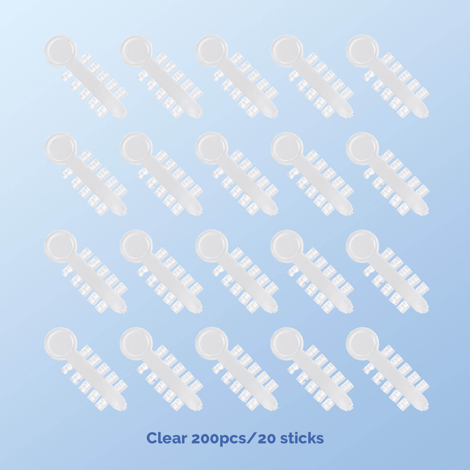 Dental Orthodontic Rotary Wedges Elastic Rotary Pads 200pcs/Pack - azdentall.com