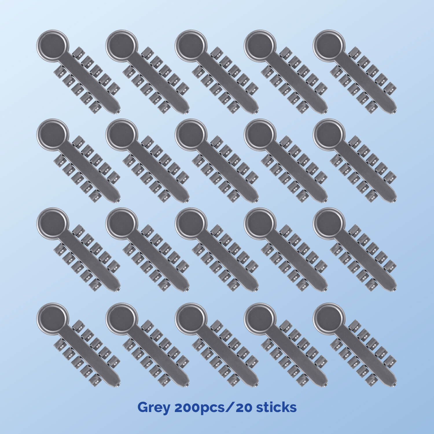 Dental Orthodontic Rotary Wedges Elastic Rotary Pads 200pcs/Pack - azdentall.com