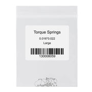 Dental Anterior Teeth Torque Rectangular Springs 0.016*0.022 Large 10pcs/Bag - azdentall.com