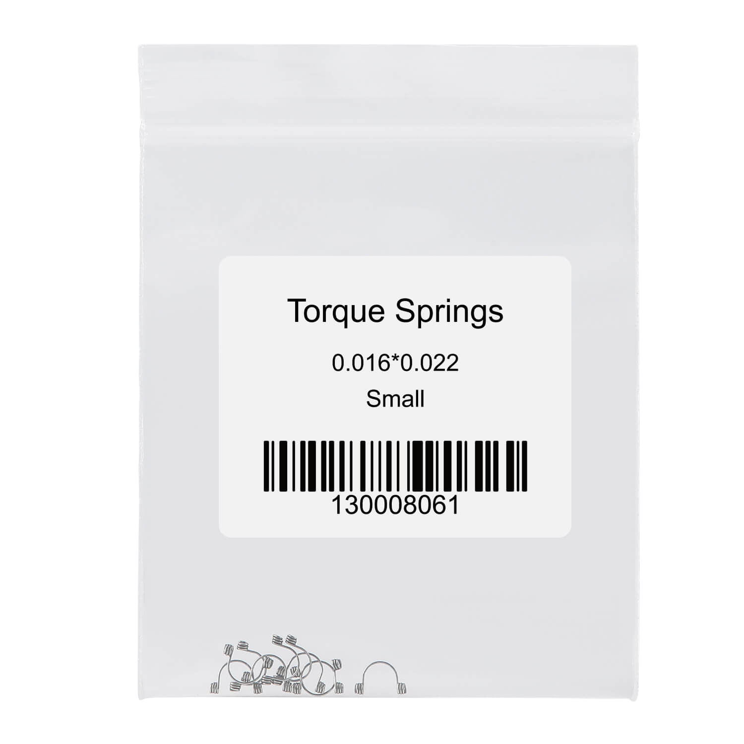 Dental Anterior Teeth Torque Rectangular Springs 0.016*0.022 Small 10pcs/Bag - azdentall.com