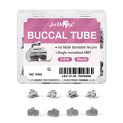 Buccal Tube 1st Molar Bondable Monoblock Non-Convertible Single MBT 0.018 200pcs/Box - azdentall.com