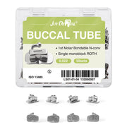 Buccal Tube 1st Molar Bondable Monoblock Non-Convertible Single Roth 0.022 200pcs/Box - azdentall.com