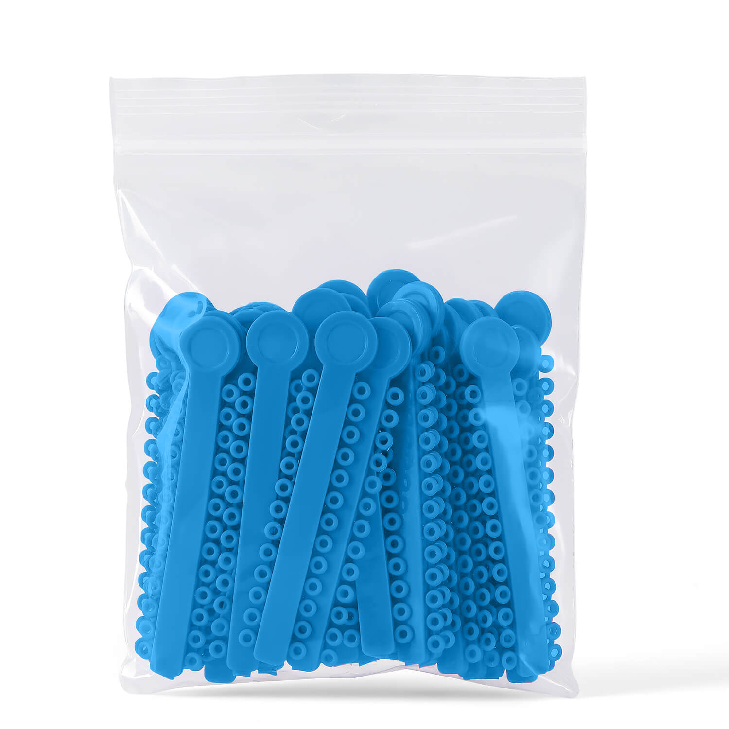 Dental Orthodontic Elastic Ligature Ties Regular 10 Colors 1040 Ties/Bag