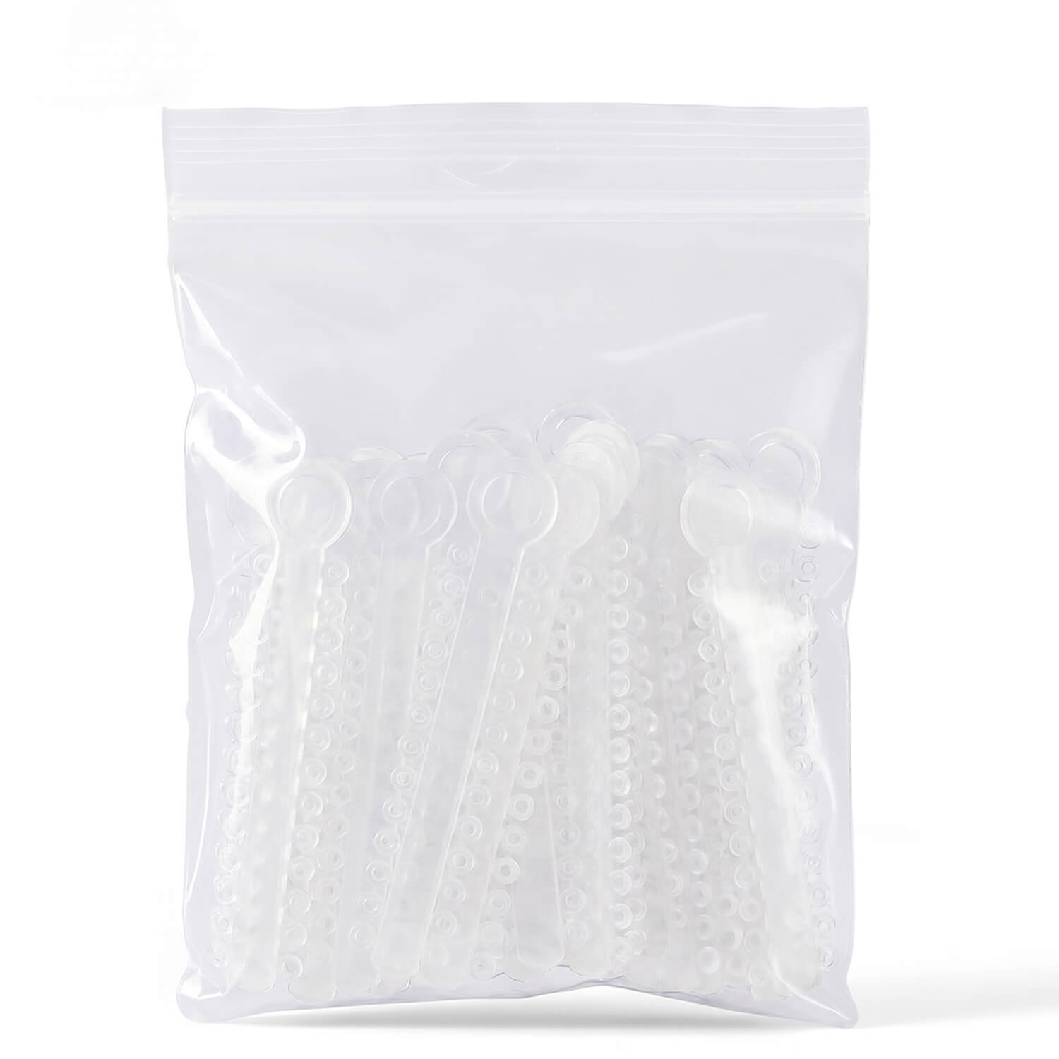Dental Orthodontic Elastic Ligature Ties Regular 10 Colors 1040 Ties/Bag