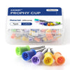 AZDENT Dental Rubber Polishing Prophy Cup Brushes RA2.35mm For Contra-angle Handpiece 100pcs/Box - azdentall.com