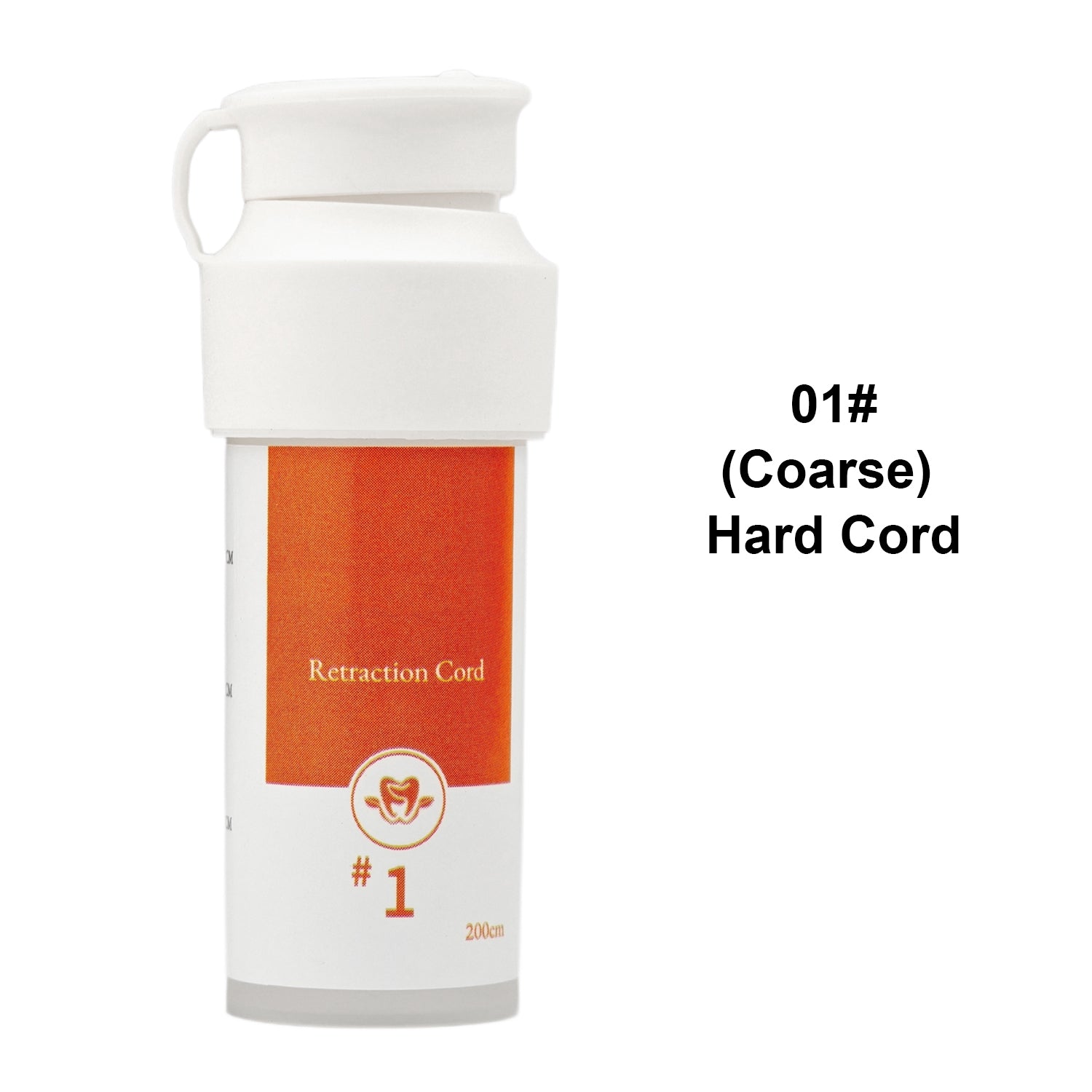 Dental Gingival Retraction Cord Cotton Hard Line 5 Sizes #1 2m/Bottle - azdentall.com