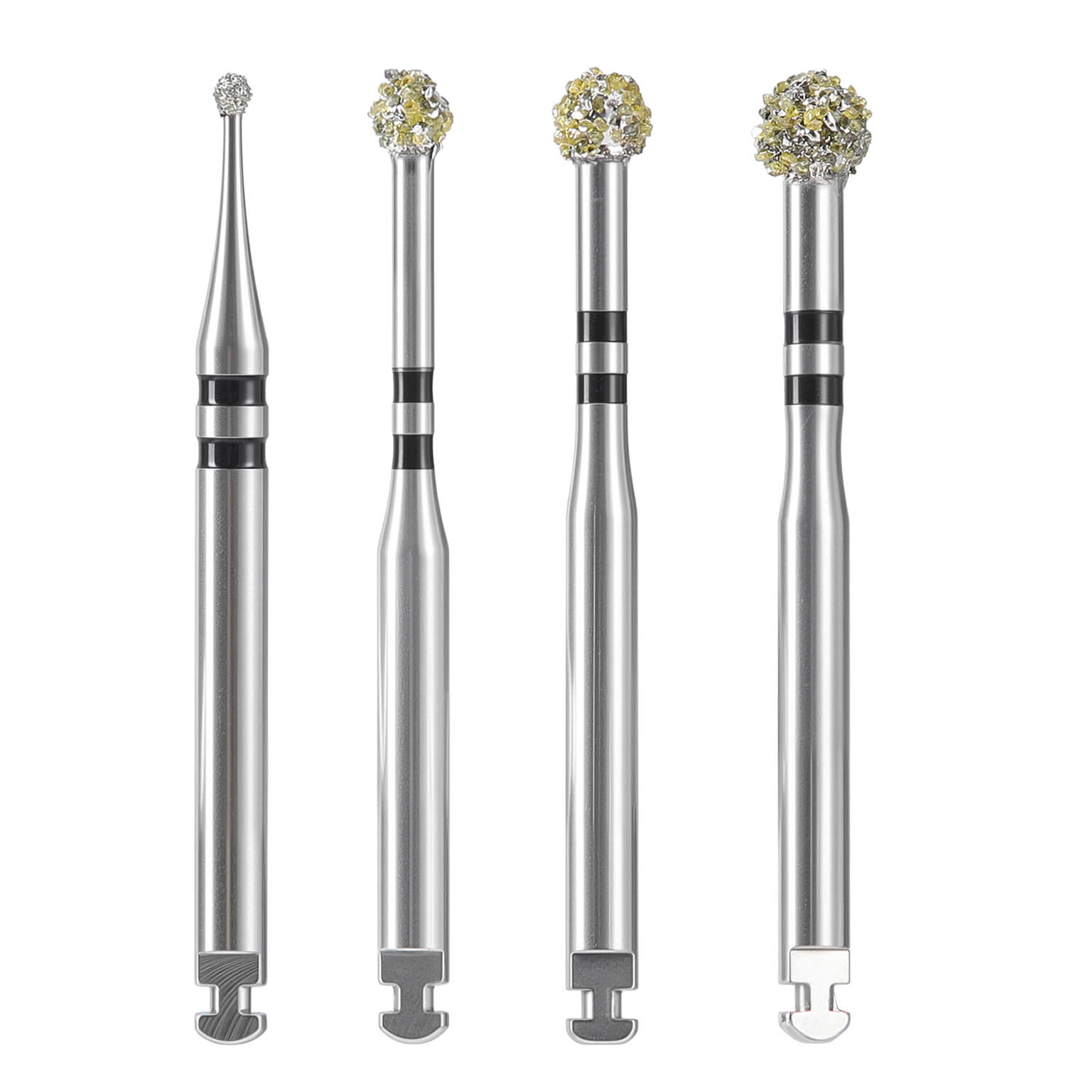 Dental Degranulation Bur Kit Osseous Debridement Soft Tissue Removal CA 2.35mm 31mm 4Pcs/Box - azdentall.com