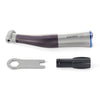 AZDENT 1:1 Fiber Optic LED Low Speed Contra Angle Handpiece Push Button Internal Spray - azdentall.com