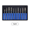 Dental Carbide Drills Cutter Burs Kit HP 2.35mm Type A/G/J 10pcs/Box - azdentall.com