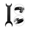 Dental T-Shape Double Head Cheek Retractors Mouth Opener Large & Small Black 4Pcs/Set - azdentall.com