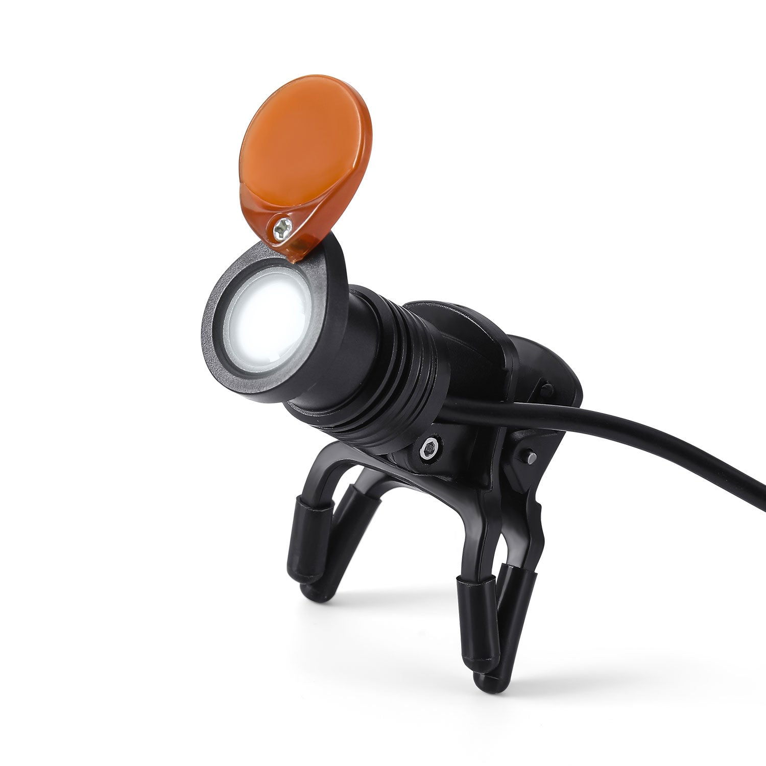 Dental LED Headlight 3W Wired 3 Adjustable Brightness Levels 2 Mounting Options - azdentall.com