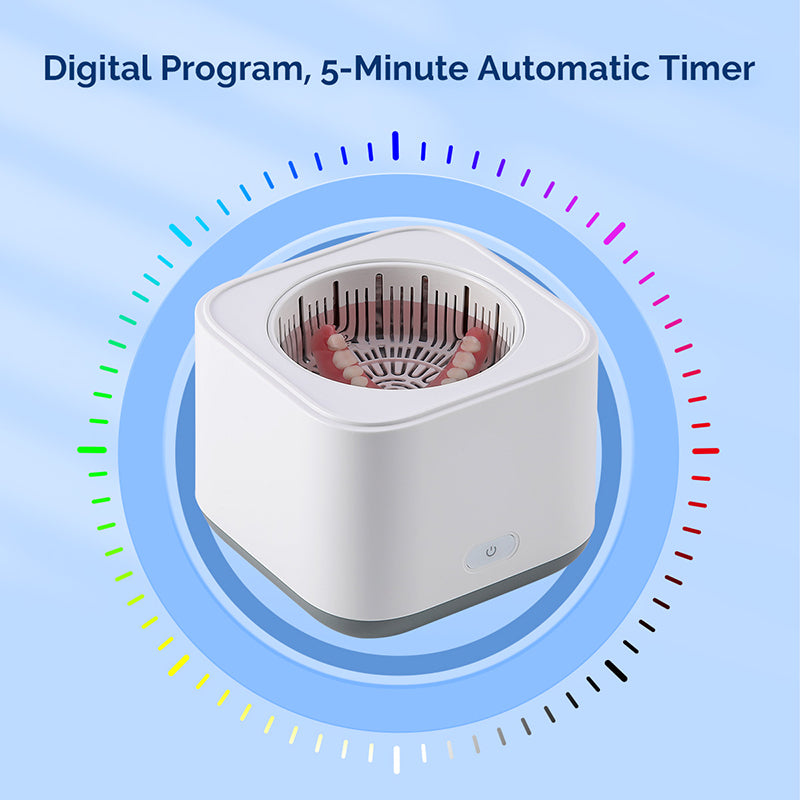 Ultrasonic Cleaner 200ML Stainless Steel with Digital Timer Touch Screen Control - azdentall.com