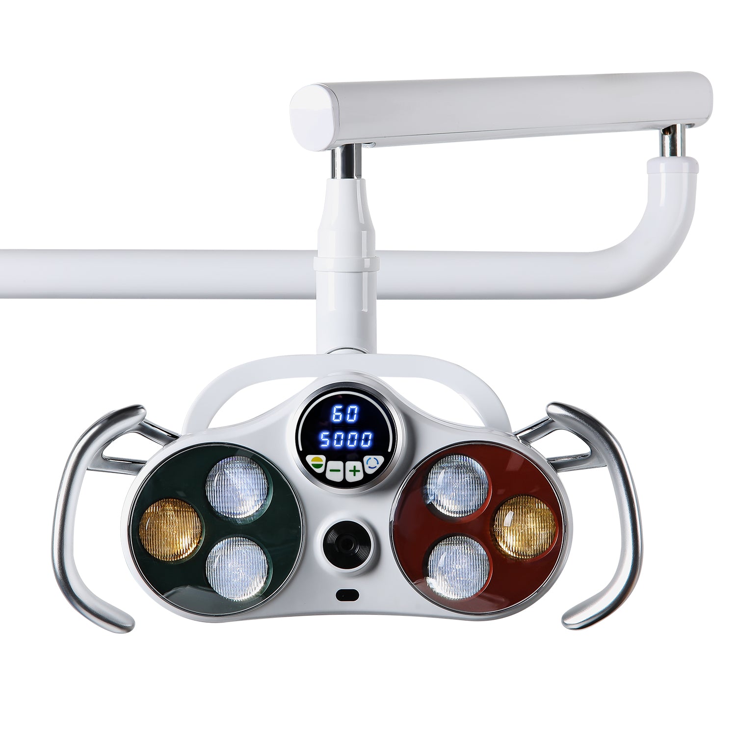 Dental HD Wireless LED Oral Camera Light P183 with LCD Display 6 Lights 10W Dual-Color - azdentall.com