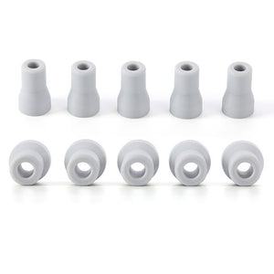 Dental Saliva Ejector Strong Suction Rubber Snap Tip Adapter Replacement 10pcs/Pack - azdentall.com