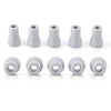 Dental Saliva Ejector Strong Suction Rubber Snap Tip Adapter Replacement 10pcs/Pack - azdentall.com