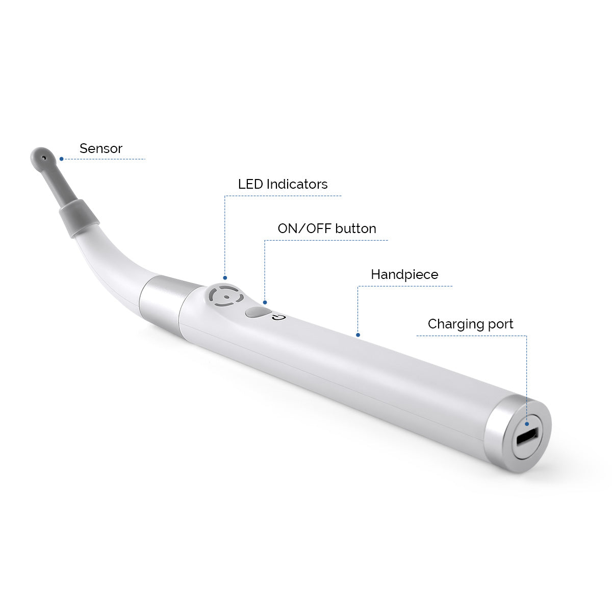 Dental Implant Locator Detector 360° Rotating Spotter Finder with 3Pcs Sensor - azdentall.com