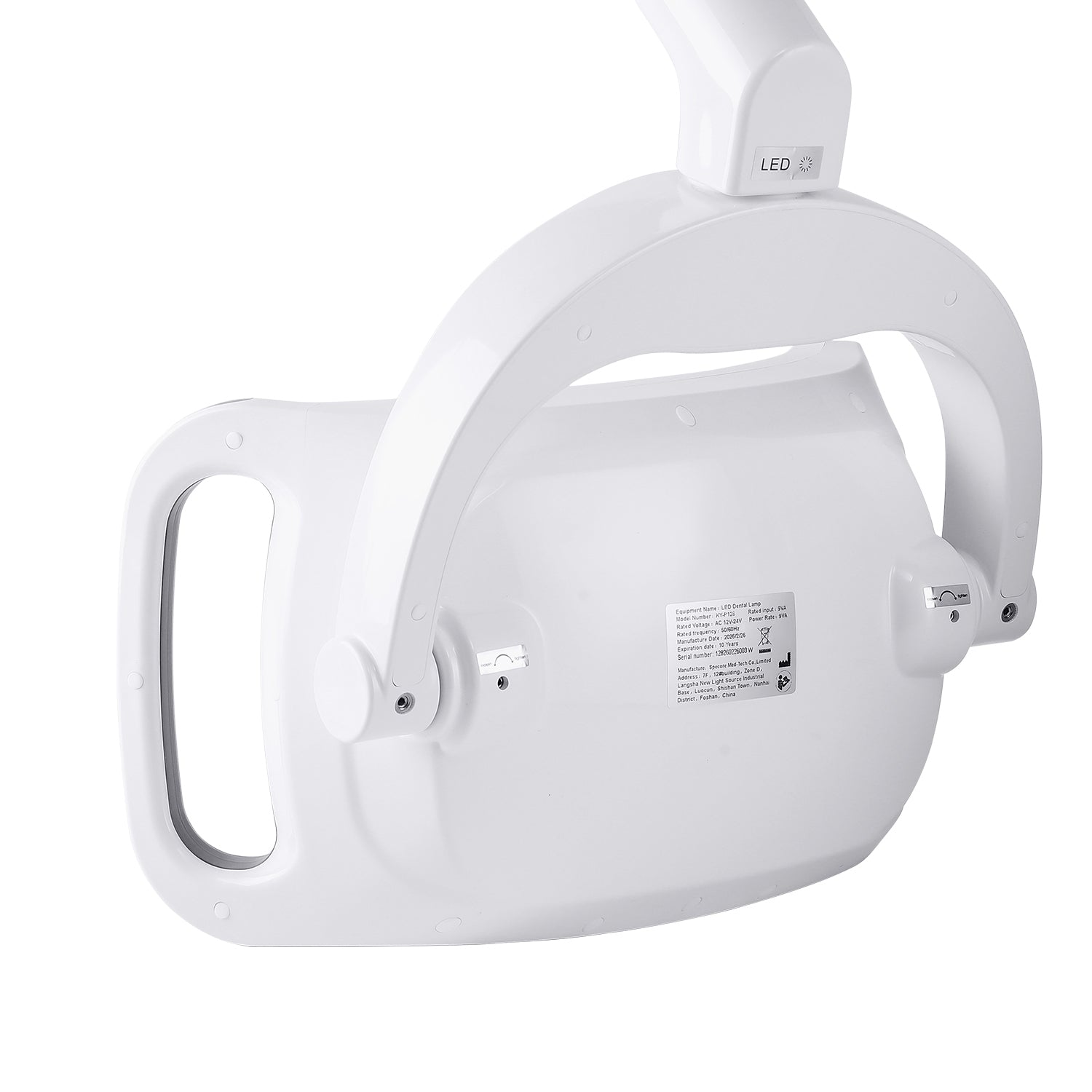 Dental LED Oral Light Lamp with LCD Display 6 Lights 9W Dual-Color Adjustable for Dental Unit Chair - azdentall.com