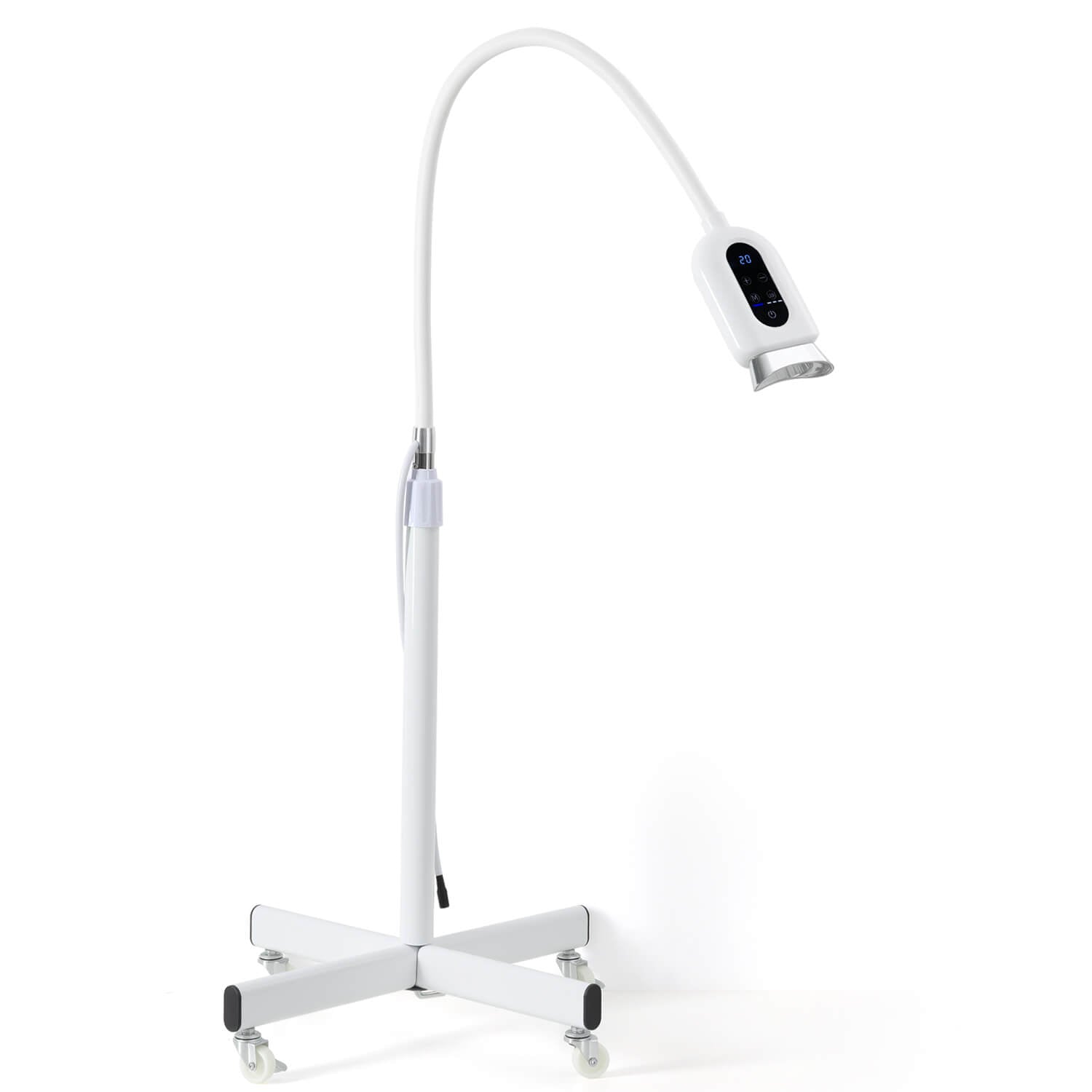 Dental Portable 3-Color Cold Light LED Teeth Whitening Machine BM01F Floor Stand Model - azdentall.com