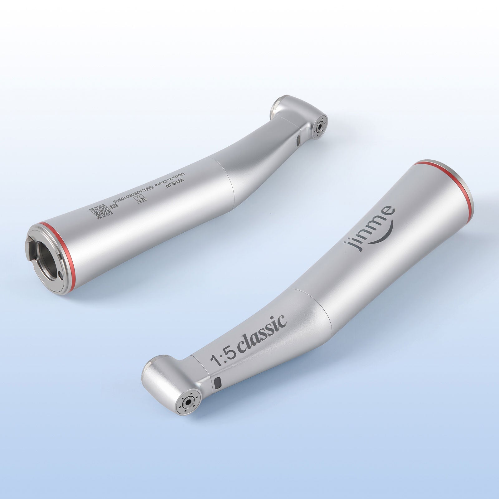 Jinme 1:5 Fiber Optic Electric Handpiece Increasing Contra Angle Standard Head Inner Channel W15LW - azdentall.com