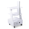 Dental Mobile K2 Mouth Sweeping Trolley Rolling Cart Three Layer - azdentall.com