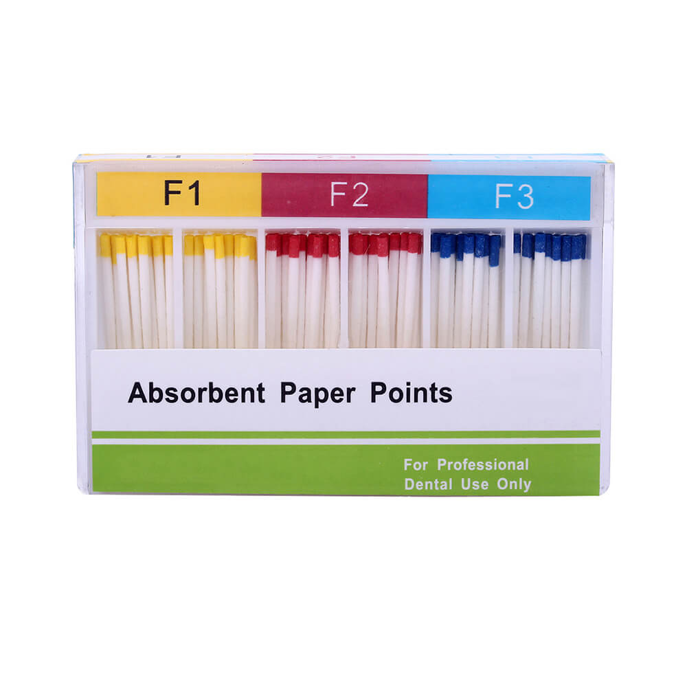 Absorbent Paper Points F Series F1 F2 F3 100/Box - azdentall.com