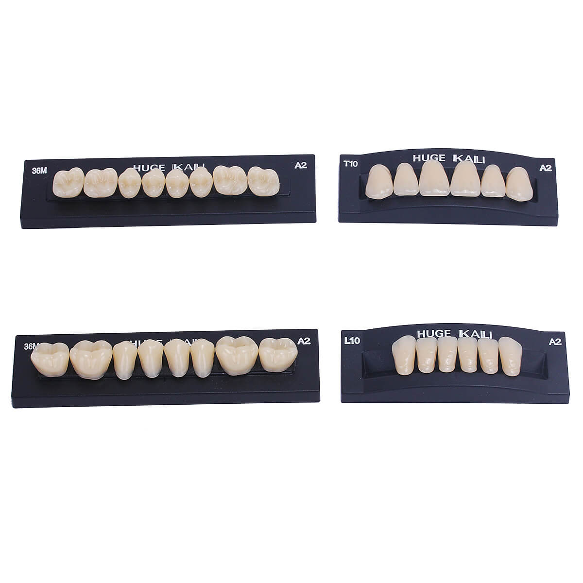 Dental Synthetic Polymer Teeth Resin Denture A1/A2/A3 28 Teeth/Set - azdentall.com