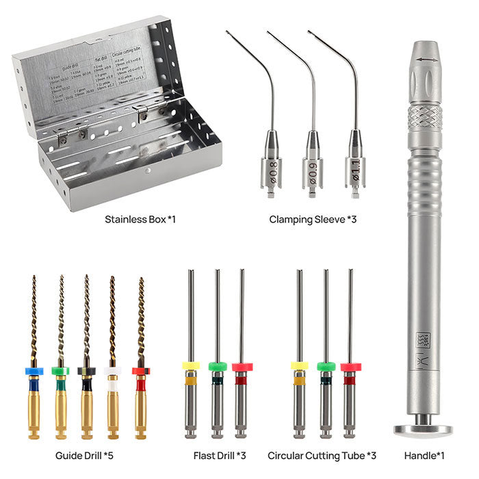 Dental Root Canal Broken File Extractor Endo Broken Files Removal System Instrument Set - azdentall.com