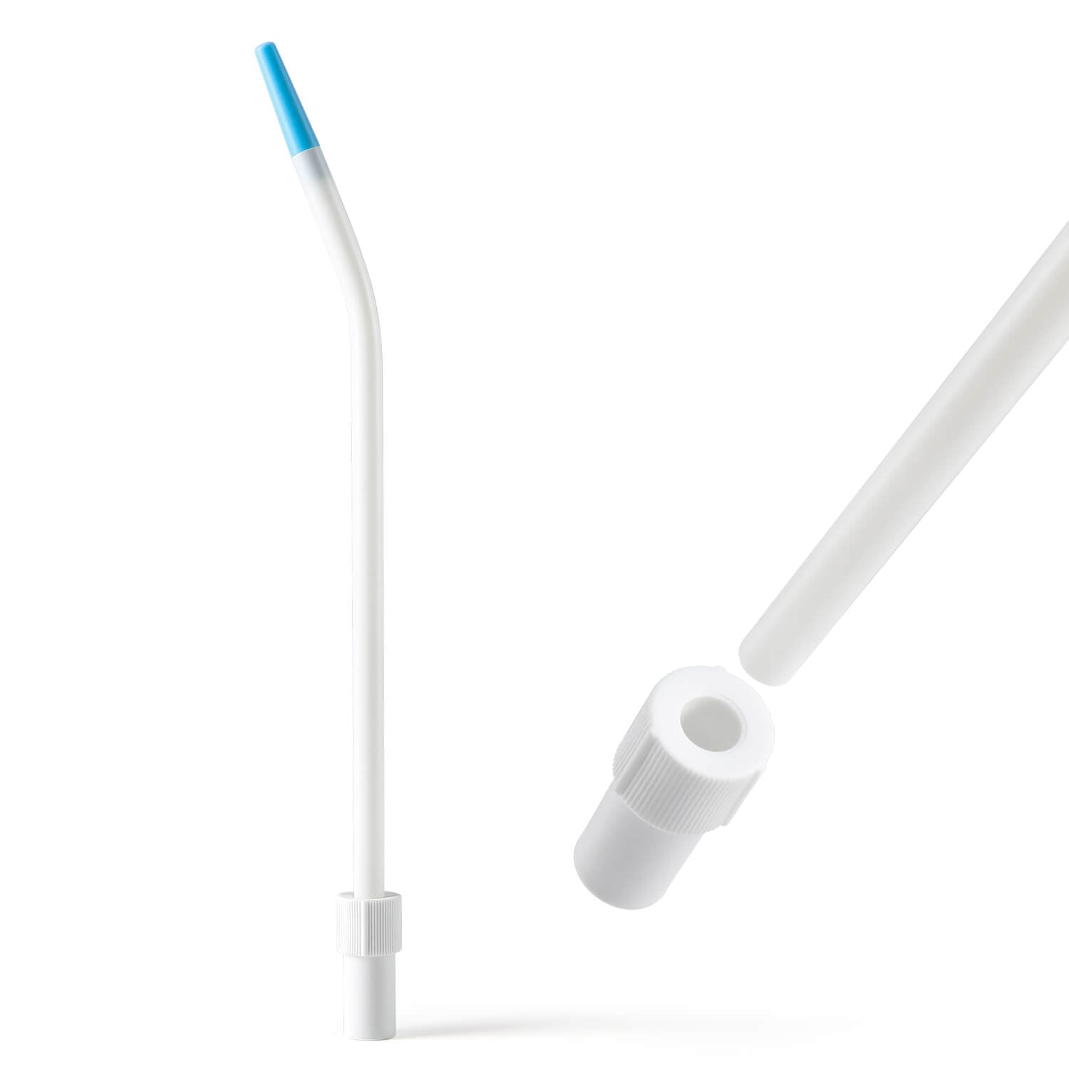 Disposable Dental Saliva Ejector Surgical Aspirator Suction Tips with Adapter 25pcs/box - azdentall.com