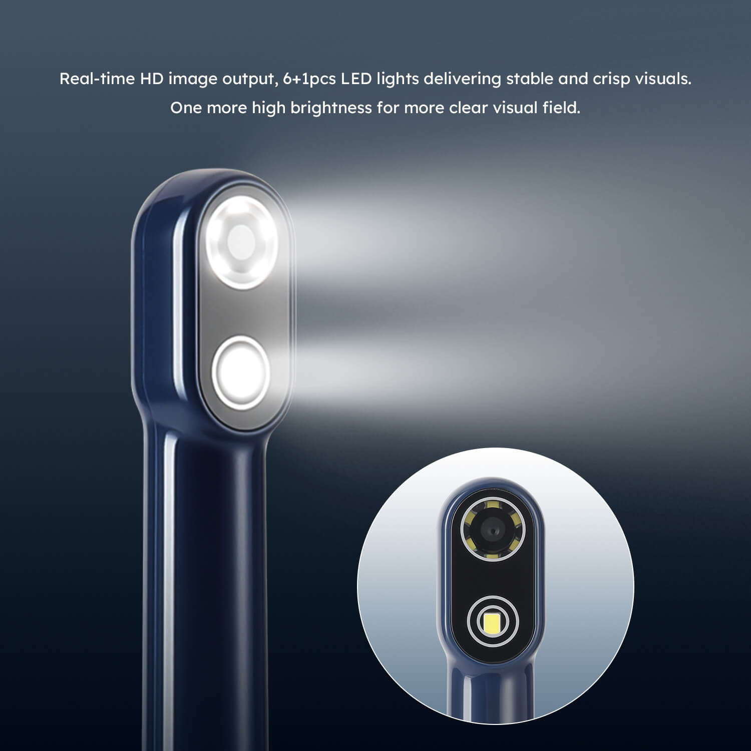 Dental Intraoral Digital Imaging Camera WiFi 7 Cold LED Light 1/4 CMOS Sensor - azdentall.com