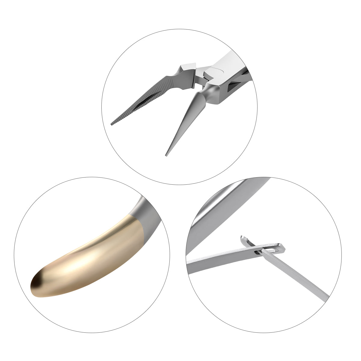 Dental Residual Root Tweezers Tooth Extraction Straight/Curved 45°/90° - azdentall.com