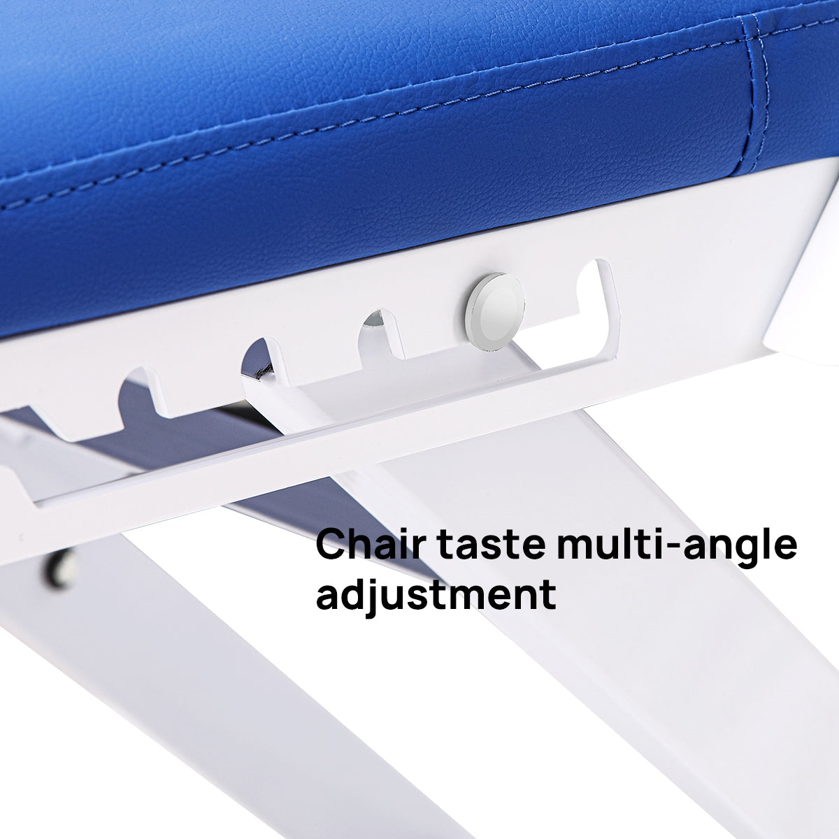 Dental Portable Mobile Folding Chair Rechargeable LED Light with Turbine Blue 4 Holes - azdentall.com
