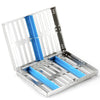 Dental Instrument Disinfection Box Sterilization Rack Autoclavable Tray 10 Grids - azdentall.com