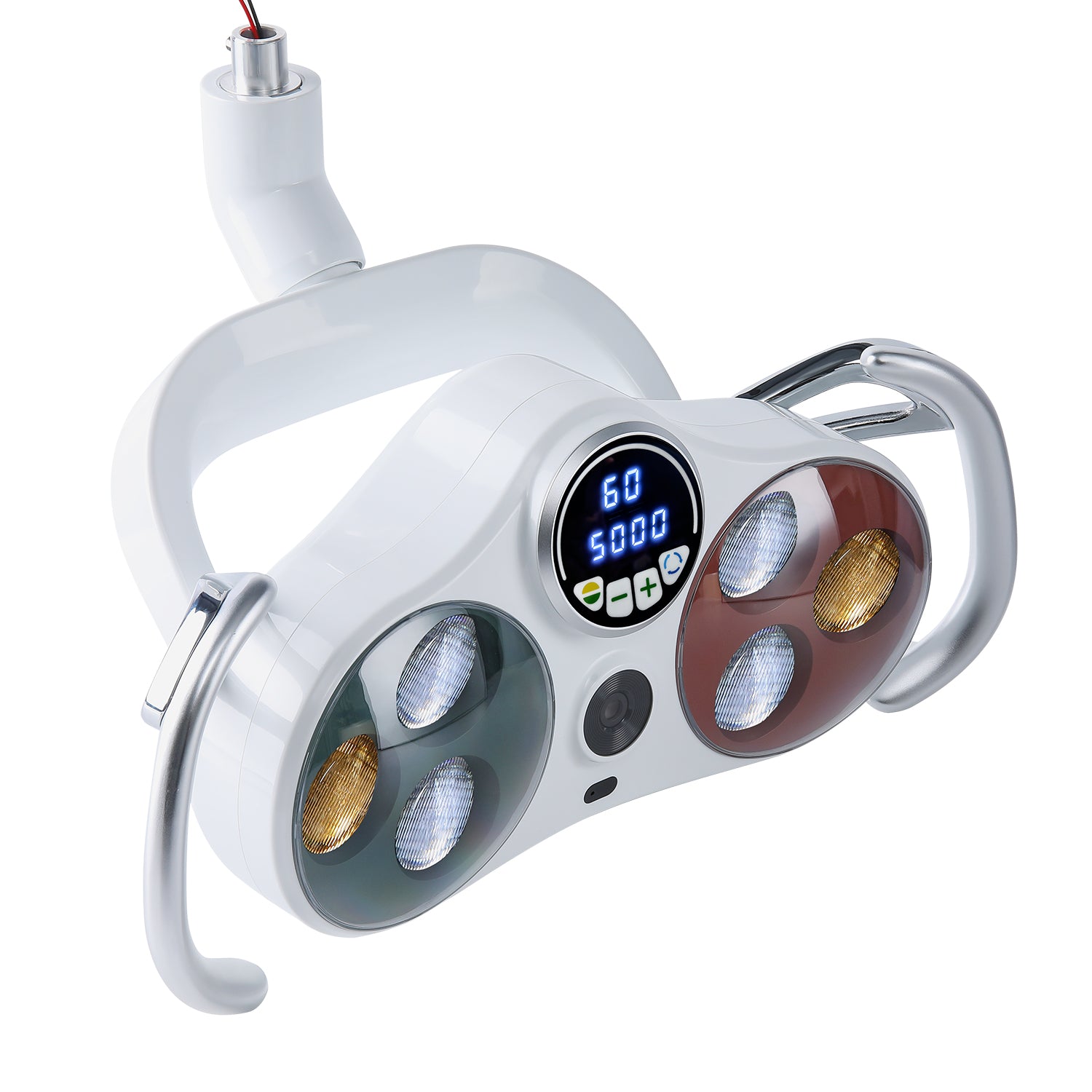 Dental HD Wireless LED Oral Camera Light P183 with LCD Display 6 Lights 10W Dual-Color - azdentall.com