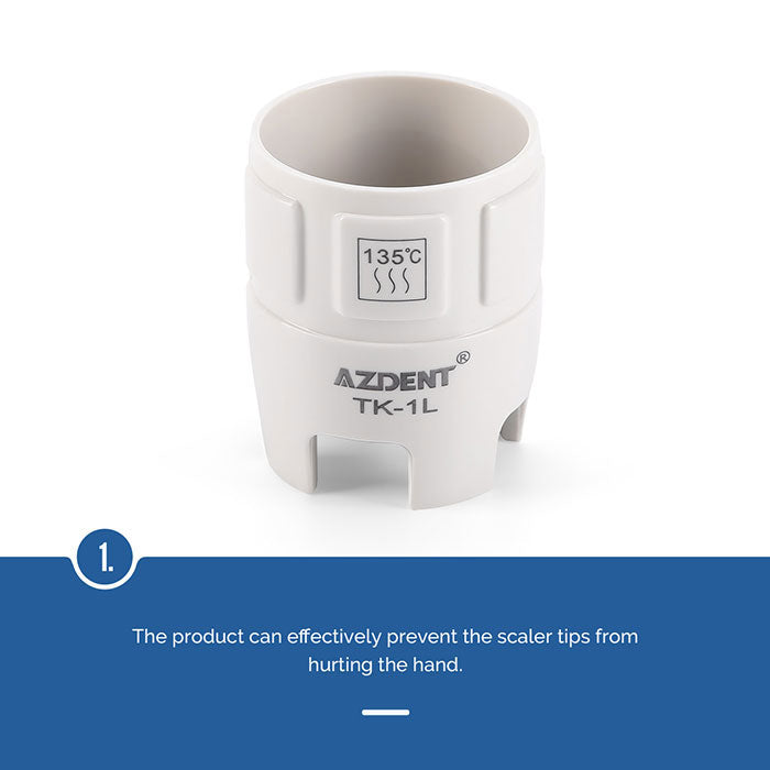 AZDENT Dental Scaler Tips Torque Wrench Prevents The Tip From Falling TK-1L - azdentall.com