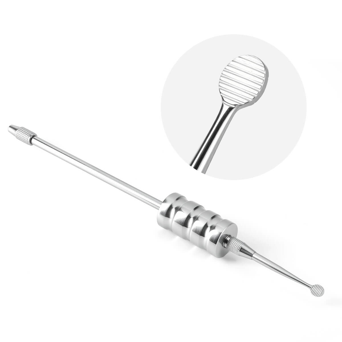 Dental Stainless Steel Manual Crown Remover Kit with 3 Attachments Tips - azdentall.com
