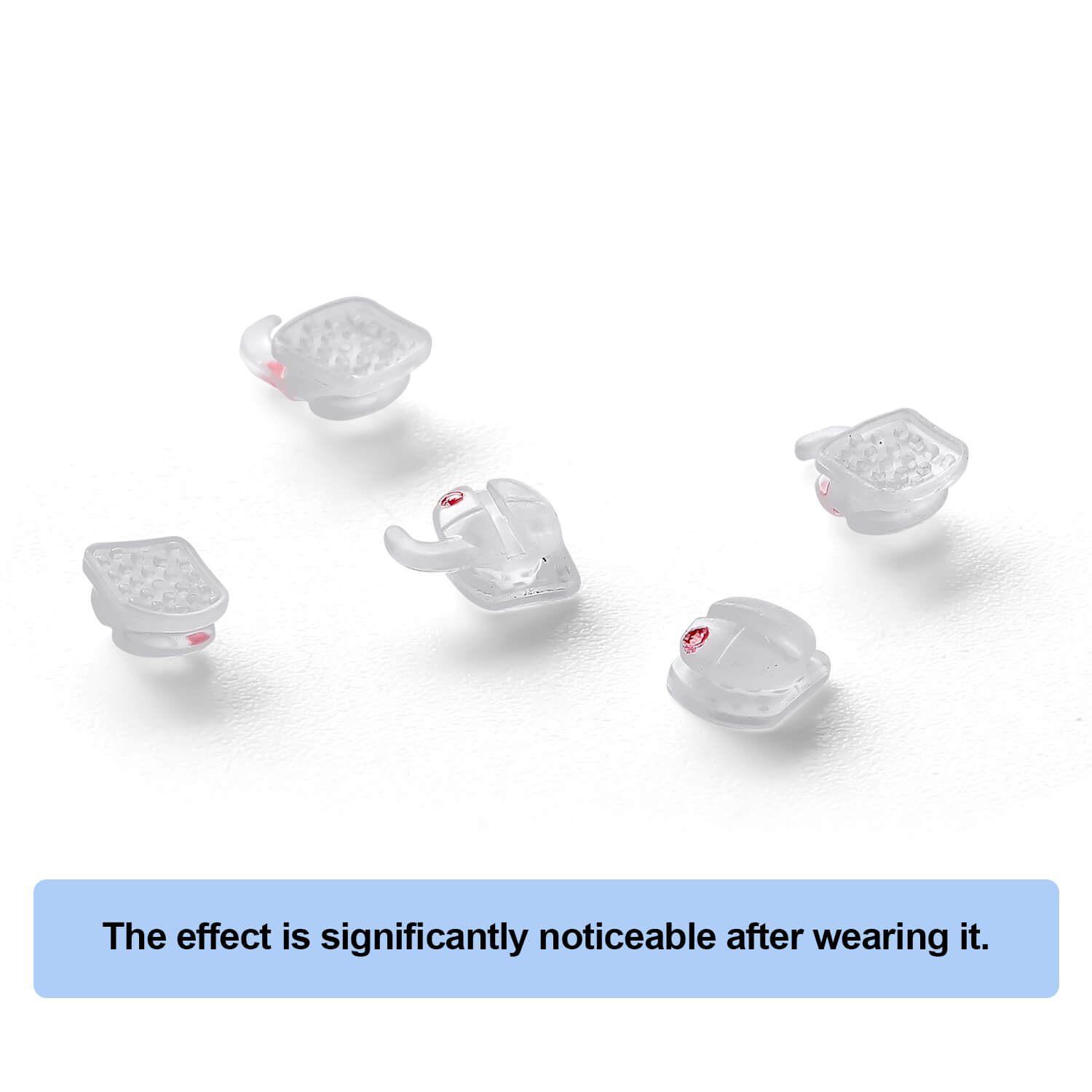 AZDENT Dental Orthodontic Clear Ceramic Brackets Roth/MBT 0.022 Hooks 345 20pcs/Box - azdentall.com