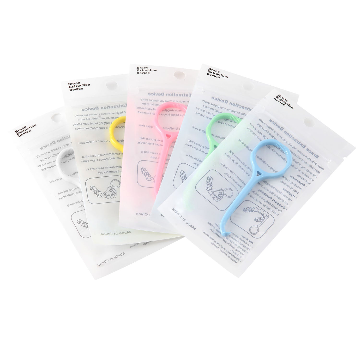 Disposable Orthodontic Brace Extractor Aligner Remover Silicone Stick Individually Package - azdentall.com