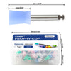 AZDENT Dental Rubber Polishing Prophy Cup Brushes RA2.35mm For Contra-angle Handpiece 100pcs/Box - azdentall.com