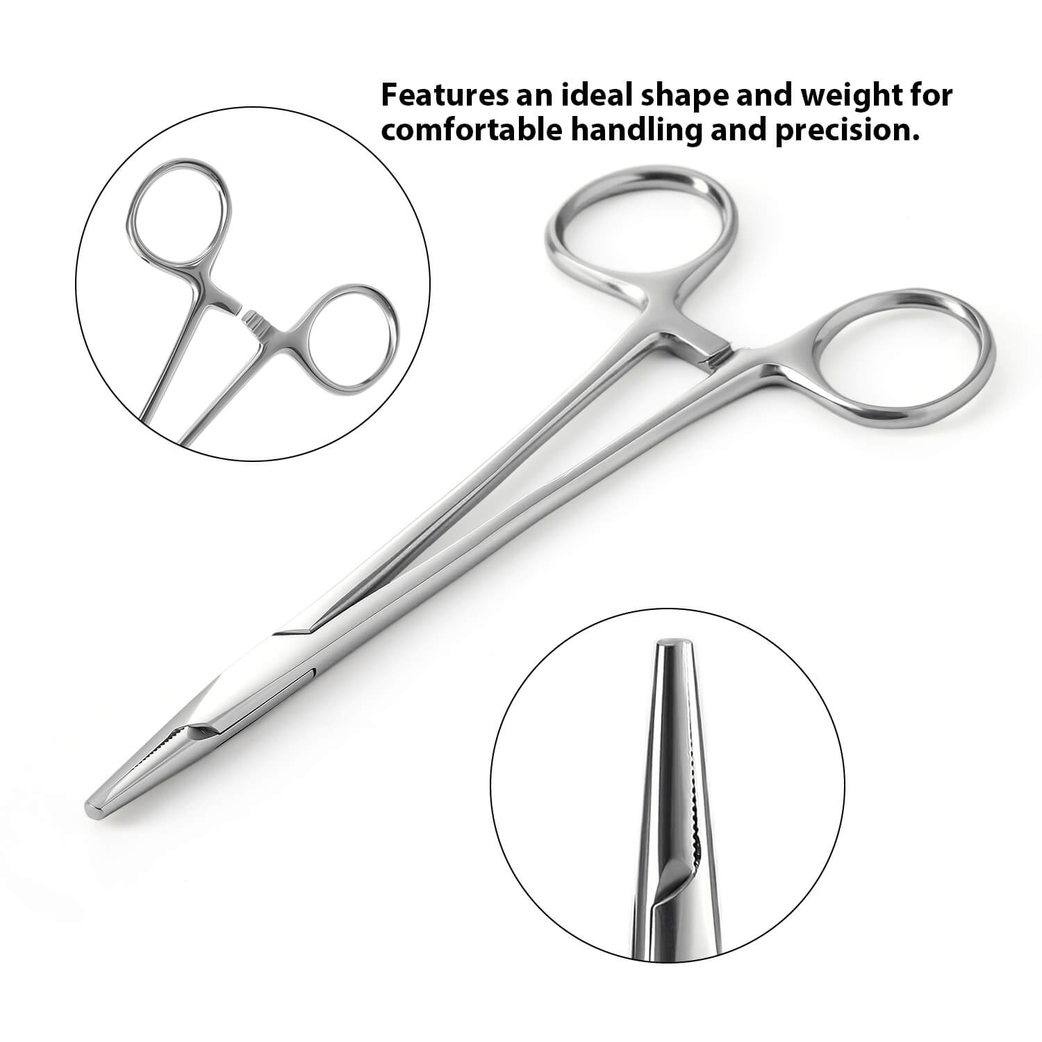 Dental Surgical Instruments Needle Holder 12cm/14cm/16cm - azdentall.com