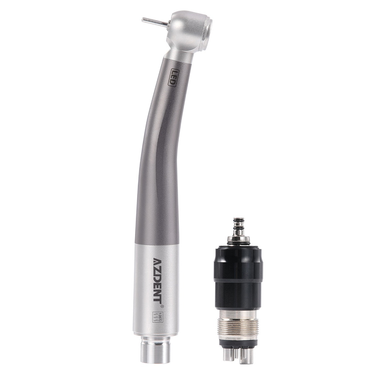 AZDENT Dental E-generator LED High Speed Handpiece with Quick Coupler 4 Holes - azdentall.com