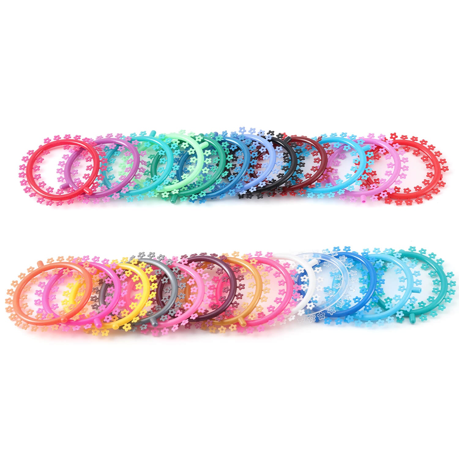 Dental Orthodontics Cartoon Elastic Ligature Ties Cat/Flower Type 1000pcs/Pack - azdentall.com