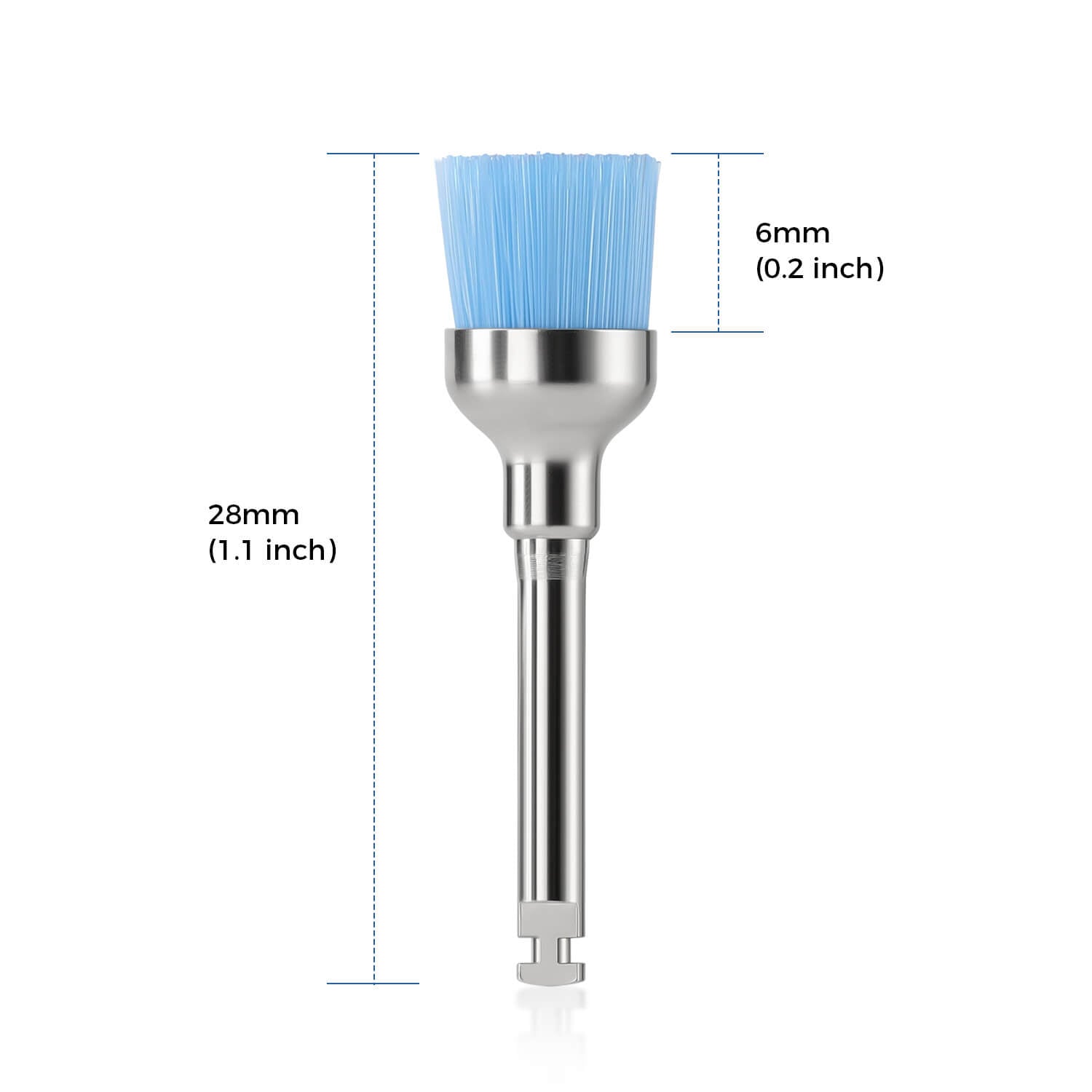 Dental Colorful Nylon Prophy Polishing Brush Bowl Shape 10pcs/Pack - azdentall.com