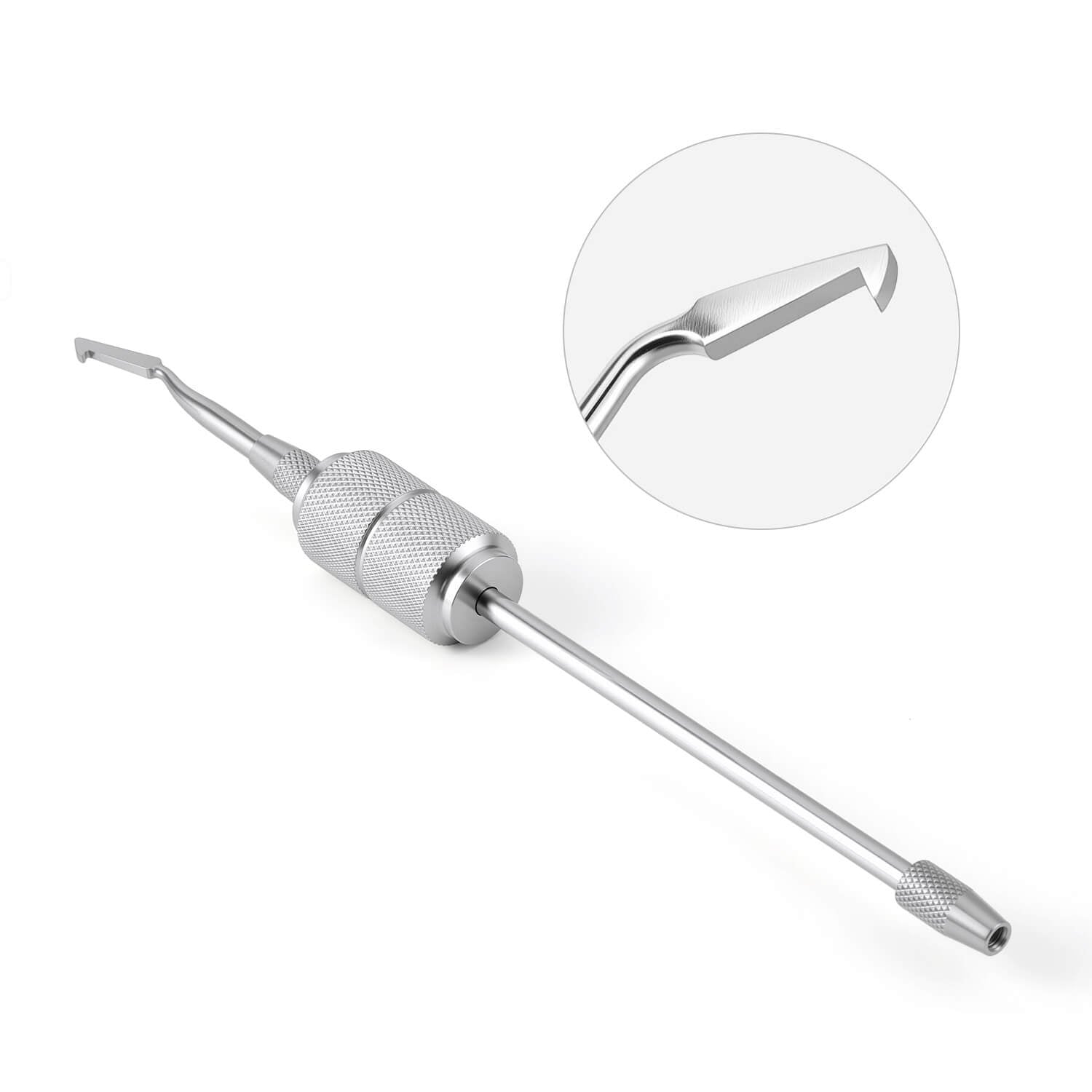 Dental Manual Crown Remover Kit  Stainless Steel with 3 Attachments Tips - azdentall.com
